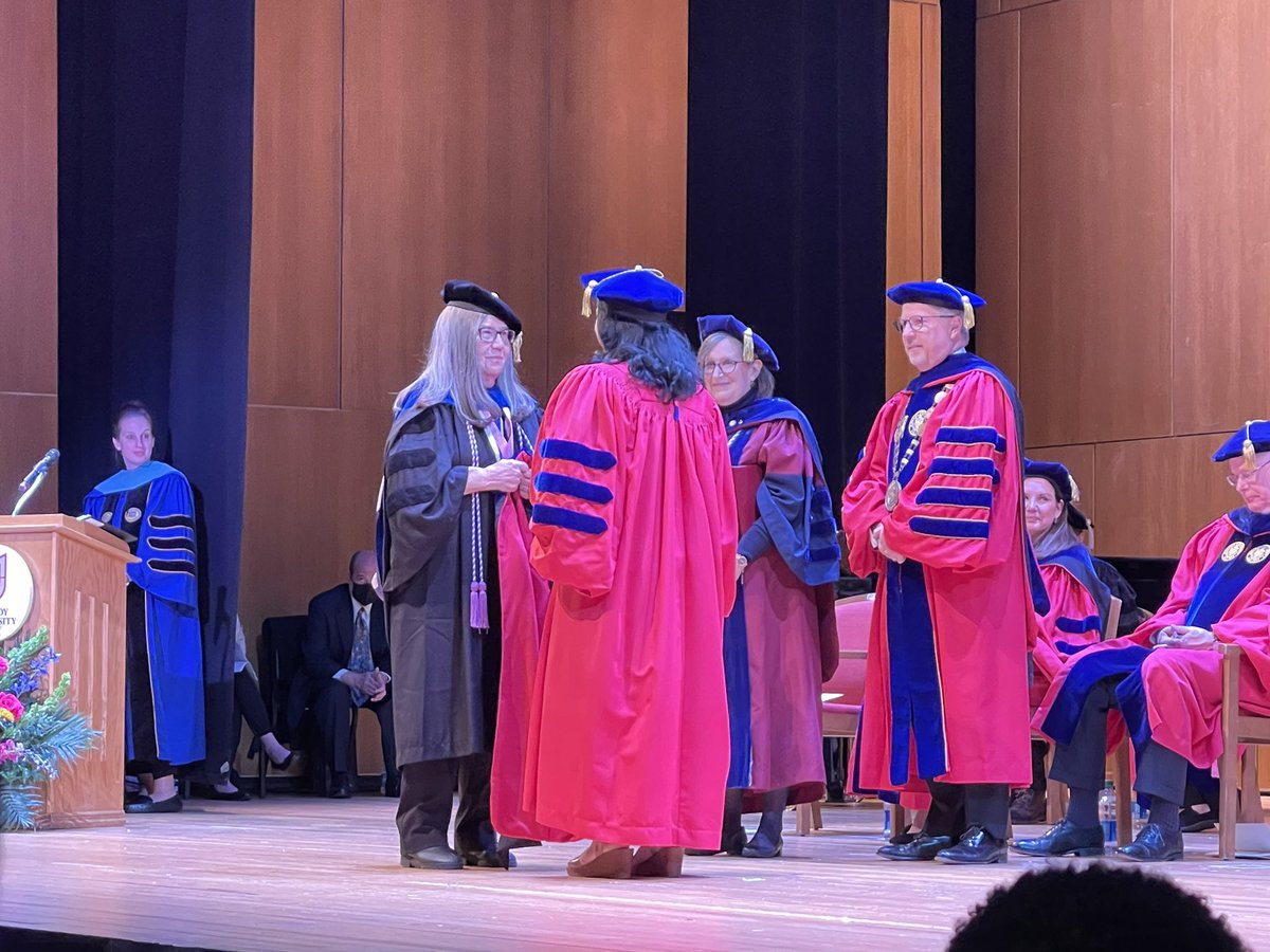 Veronica Feeg (@vfeeg) on Twitter photo Congratulations Dr. Lincy Jojan on her graduation day #HaganSchoolofNursing #MolloyUniversity! I am so proud of your achievement with her committee member and PhD program director Dr. Siegel and Dr. Mannino! It was a special moment for me to place a hood on her! <a href="/MolloyUNews/">Molloy University</a> Congratulations Dr. Lincy Jojan on her graduation day #HaganSchoolofNursing #MolloyUniversity! I am so proud of your achievement with her committee member and PhD program director Dr. Siegel and Dr. Mannino! It was a special moment for me to place a hood on her! <a href="/MolloyUNews/">Molloy University</a>