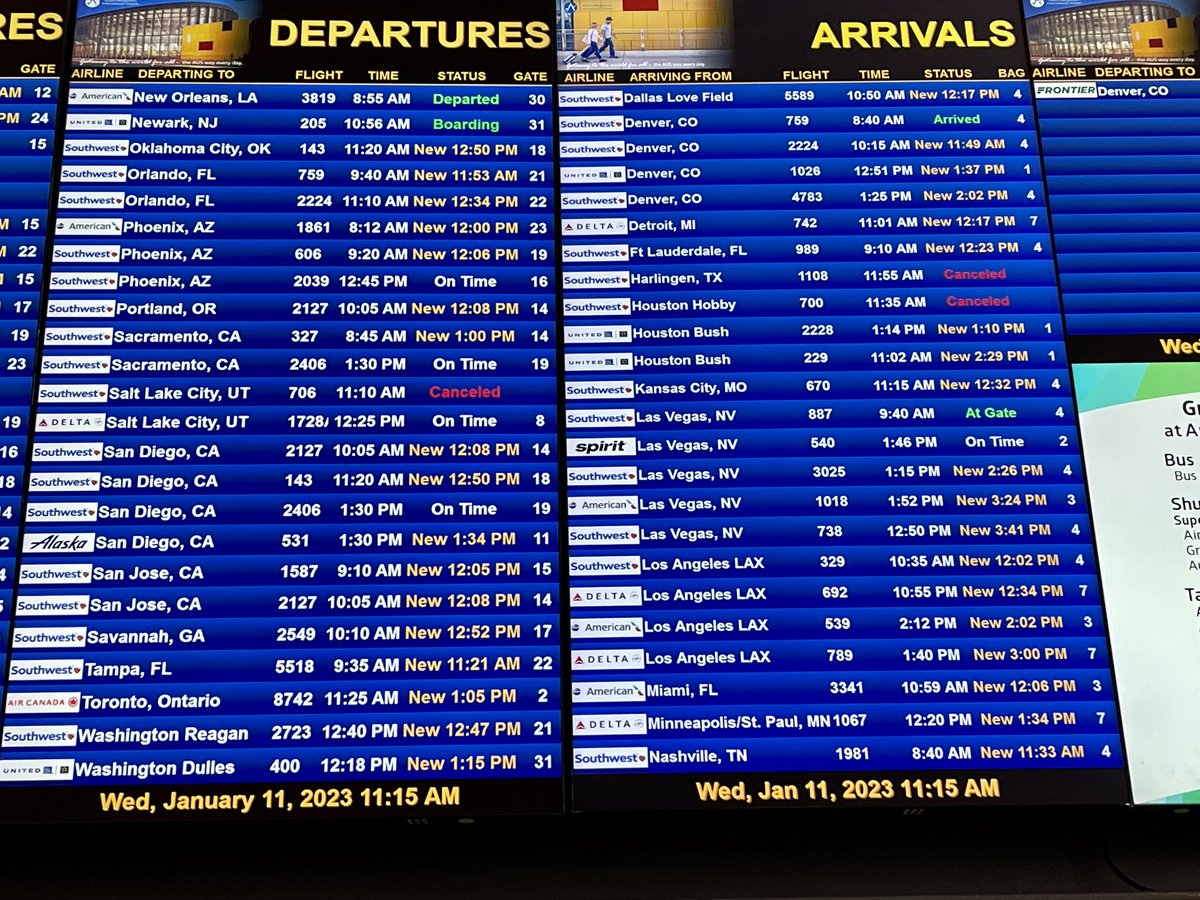 Bettie Cross On Twitter UPDATE Austin Airport Most Flights Departing