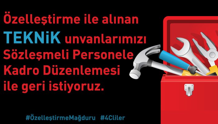 4bTeknisyen's tweet photo. Unvanlarımız ile kadro istiyoruz
#4Cliler
@RTErdogan @dbdevletbahceli @vedatbilgn @NureddinNebati @_aliyalcin_ @OnderKahveci #4cBTekrarMağdurOlmasın https://t.co/zNjo95UMpV