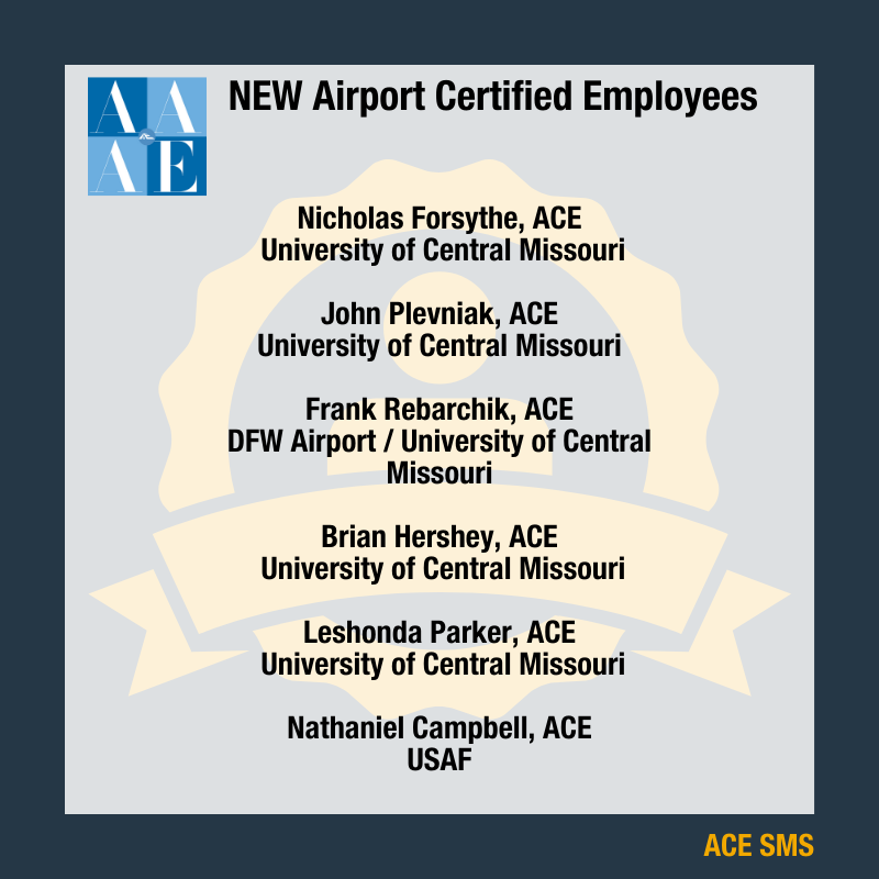 AAAEDelivers's tweet photo. Congratulations to our new Airport Certified Employees and Airport Master Firefighters! Keep up the hard work! #aaaedelivers ๐ฅณ https://t.co/3jwifwpZFh