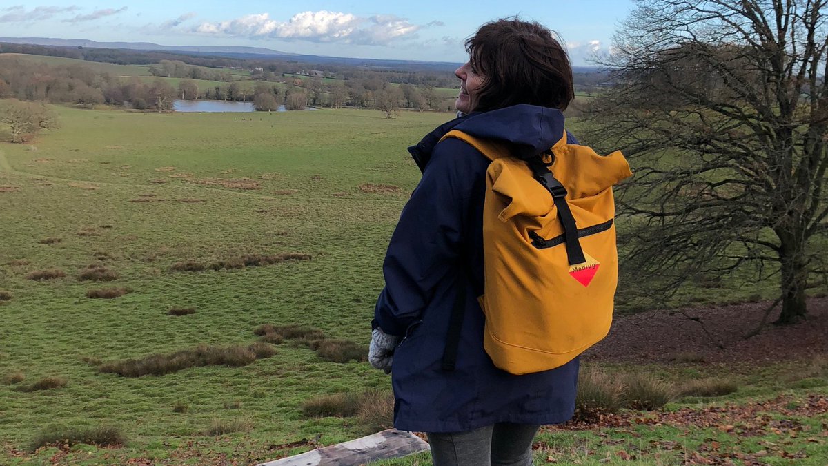 wearemadlug's tweet photo. Thanks to Madlugger, Caroline for sharing this snap of her outdoor adventure with her ECO Roll-Top Backpack. Tag us in your photos @wearemadlug for the chance to be featured. #madlug #madlugbags #madlugbackpack #buyonegiveone #everysocialimpact #valueworthdignity #childrenincare https://t.co/Y292I84PCx