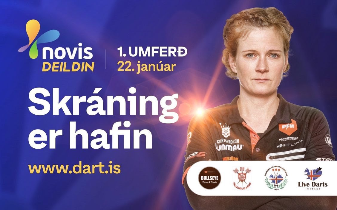 Angrybjorg's tweet photo. NOVIS deildin er hönnuð fyrir pílukastara á öllum sviðum íþróttarinnar. Deildirnar eru settar þannig upp að þú færð marga keppnisleiki og alla við leikmenn með svipað getustig. #vertumeð #píla #kastid #pílukast #darts #lovethedarts @Winmau @GoDartsProCom https://t.co/bHgwwdCvJc https://t.co/LkaGELYtwe