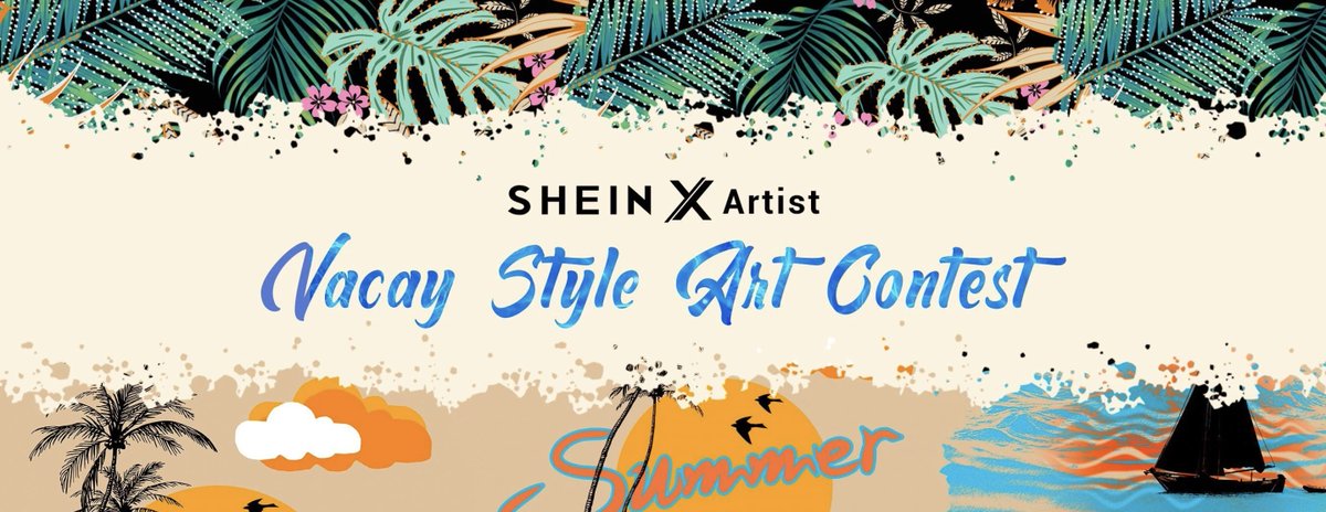 Calling all artists! Today is the last day to submit your work to our Vacay Style Art Contest for a chance to have your art featured on our clothing! Enter here: us.shein.com/campaign/vacay…