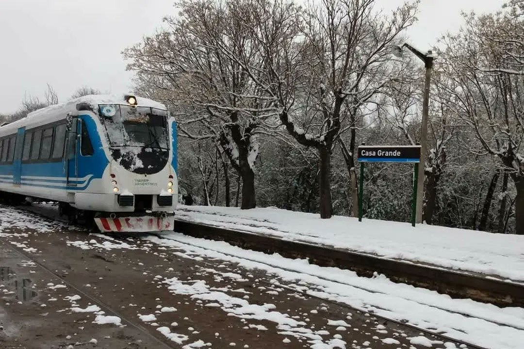 augustopastore's tweet photo. Recibí a la Presidenta Comunal de Casa Grande, #MabelEdreira, con quien además de conversar de temas de gestión, me comentó sobre la restauración de la estación del Ferrocarril, de origen ingles, y su alegría por la vuelta del paso del #TrenDeLasSierras. 🚂 https://t.co/9xjGLTGBPr