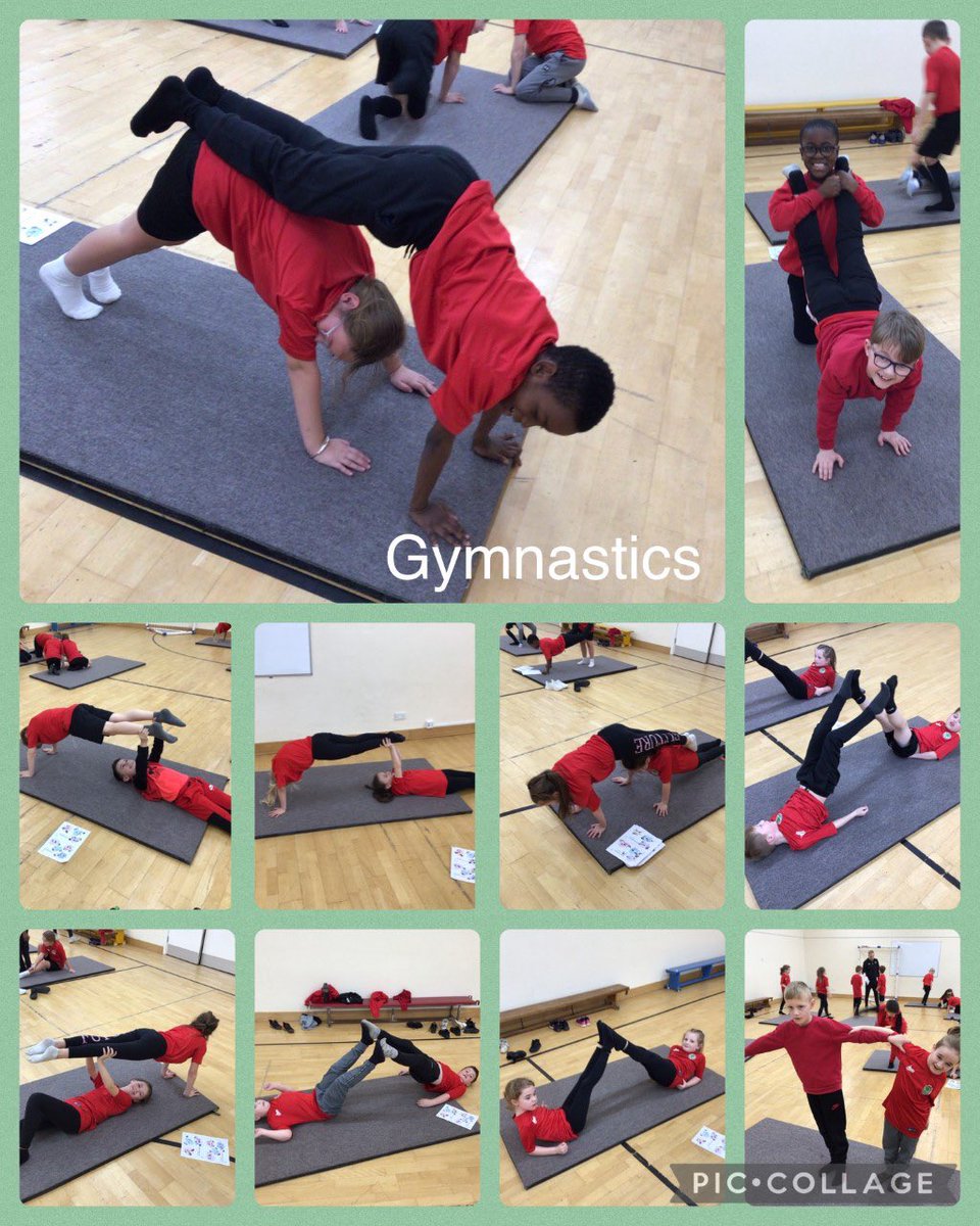 Y4 loved their PE session today. They have started their gymnastics unit. 🤸‍♀️