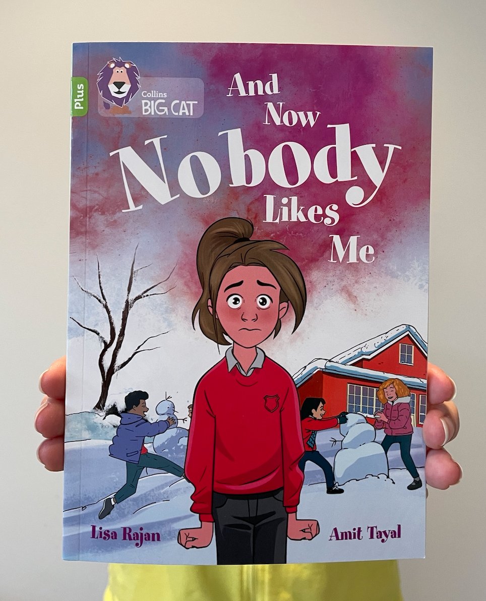 My latest (32nd!) book is out now! ‘And Now Nobody Likes Me’, published by <a href="/CollinsPrimary/">Collins Primary</a> It’s about overthinking and navigating friendship issues. Not based on my own childhood at all… honest… not one tiny bit… zero resemblance 🤪🤓