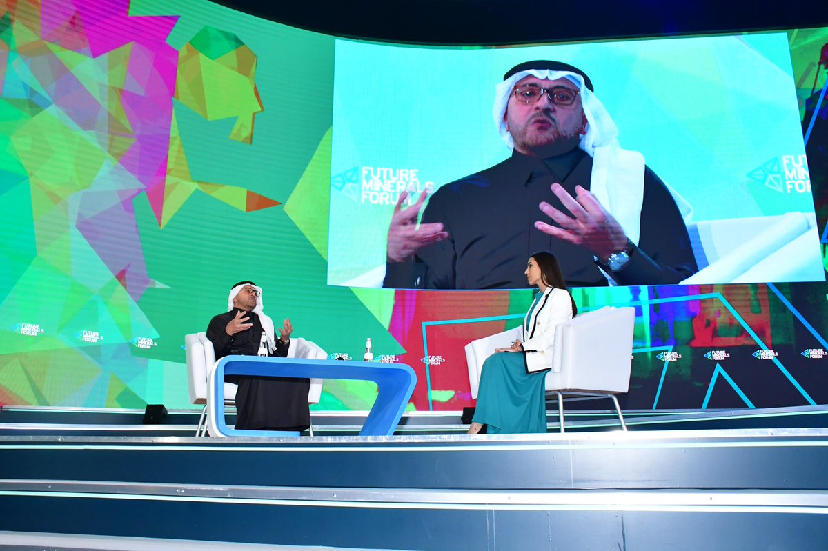 nouh1967's tweet photo. Today I was honored to present my views about collaborations in the large mining space during the @FutureMineral in Riyadh representing the Arabian Geophysical and Surveying company one of @TAQA subsidiaries, what a great event #Vision2030 #PIF #SaudiArabia https://t.co/VoY7BMuhy0