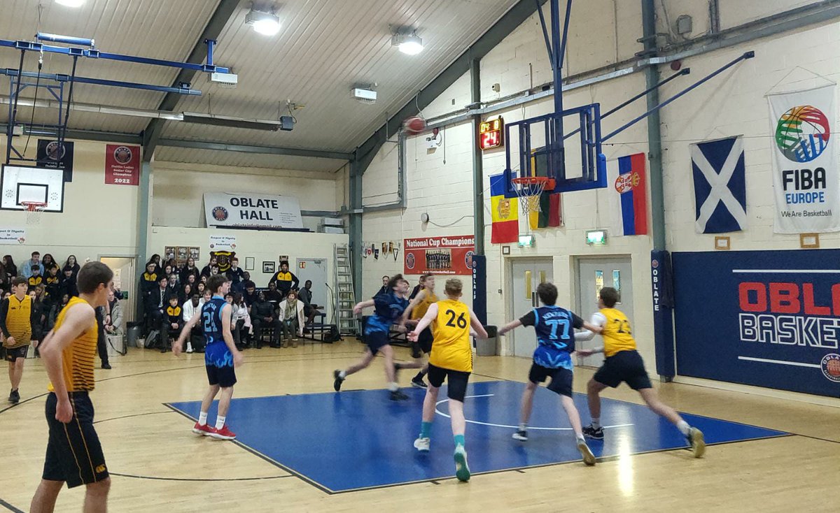 IENewparkSchool's tweet photo. The U16s boys won the East Boys' Plate final against @Kings_Hospital today in Oblate Hall. Score was 47 - 26. Well done to the lads and their coaches 👏🥇🎉
#prideofnewpark
#newparkbasketball https://t.co/uu80qyCxfd