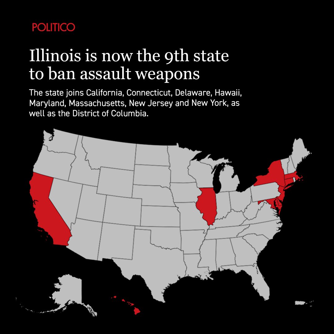 It’s official – the sale of assault weapons is now banned in Illinois. 

Gov. JB Pritzker signed the law last night that he says will help put an end to senseless killings. He hopes it sends a message to the gun lobby, too.