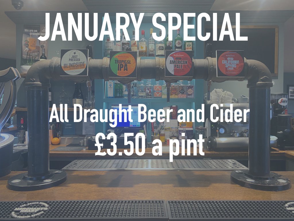 Lock_Keepers's tweet image. Check out our January special on all draught beer and cider 🍻