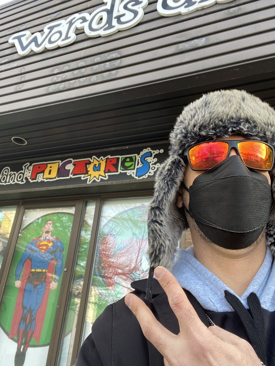 Z_G_Hunter's tweet photo. The things we do for The Ends. Another @badideahello on a brisk morning. Waiting to see if we get scissors to go with our paper and rocks for the next gold pin redemption @dinesh_s @JBisschop616 https://t.co/nDcj3NF7Fu