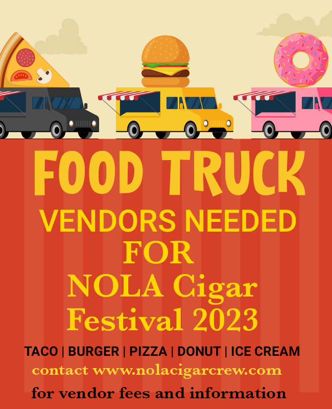 CigarCrew's tweet photo. We are currently looking for food truck vendors.... Contact us for more information.... https://t.co/jzx7eRXfl3