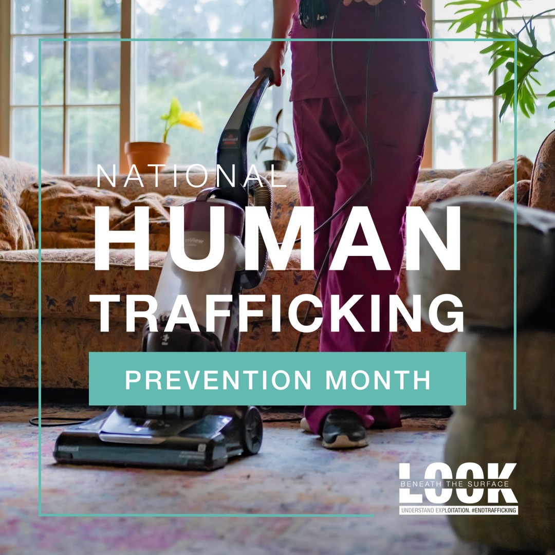 January is also Slavery and Human Trafficking Prevention Month. 
Human trafficking is among the fastest-growing criminal industries. How can you #Partner2Prevent human trafficking in your community?