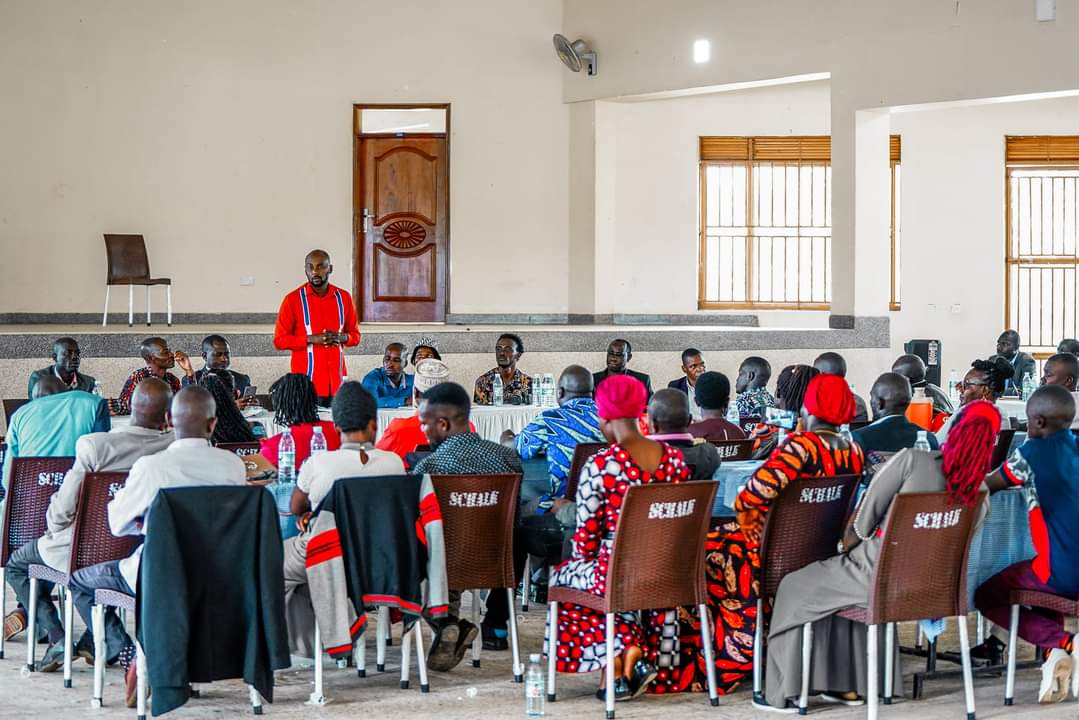 HonKatabaazi's tweet photo. Under NRM regime, political opposition players are tormented

With @NUP_Ug advent 2 years now, regime apologists reinforced efforts to frail our hearts desiring for change-Kalungu East is not exceptional

We've been extremely elated to host our SG @DavidLRubongoya today❗

#Kunga https://t.co/X3zQaxZzAY