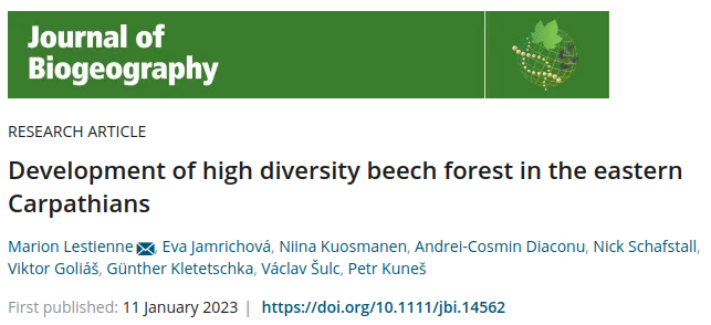🔥 New paper online 👉 onlinelibrary.wiley.com/doi/10.1111/jb… #fire #carpathians #biodiversity #research #holocene
