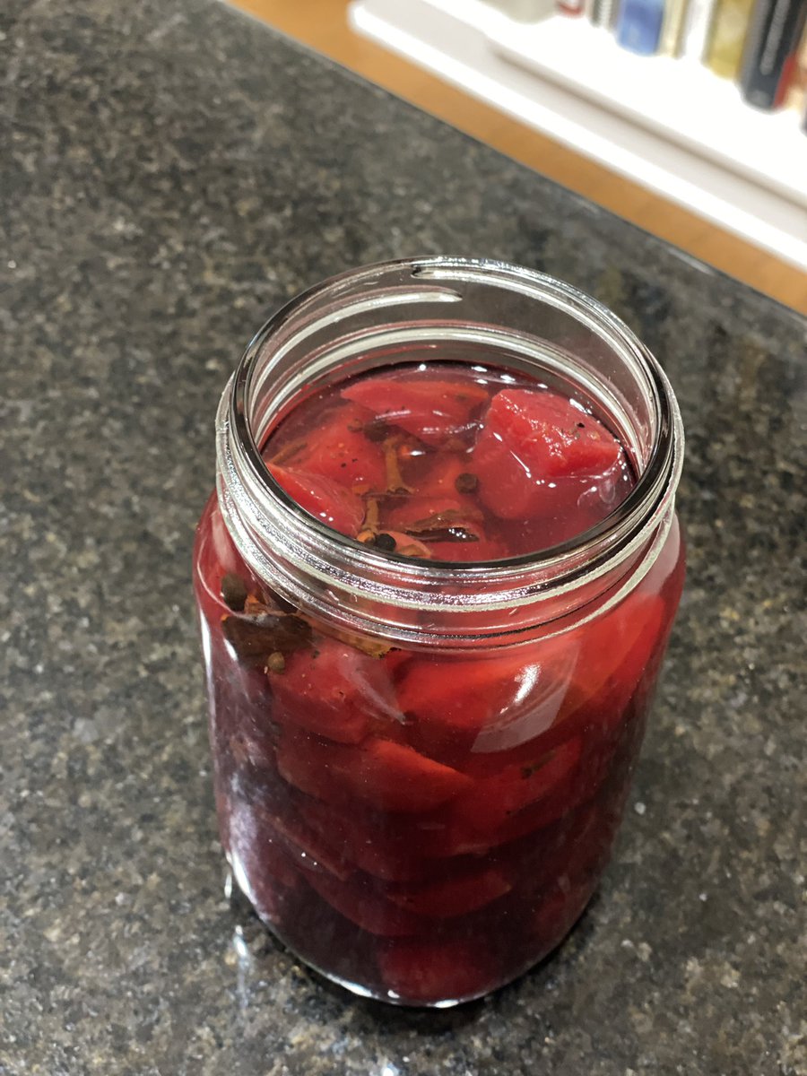 Remember these pears pickled with warming spices we made? When you