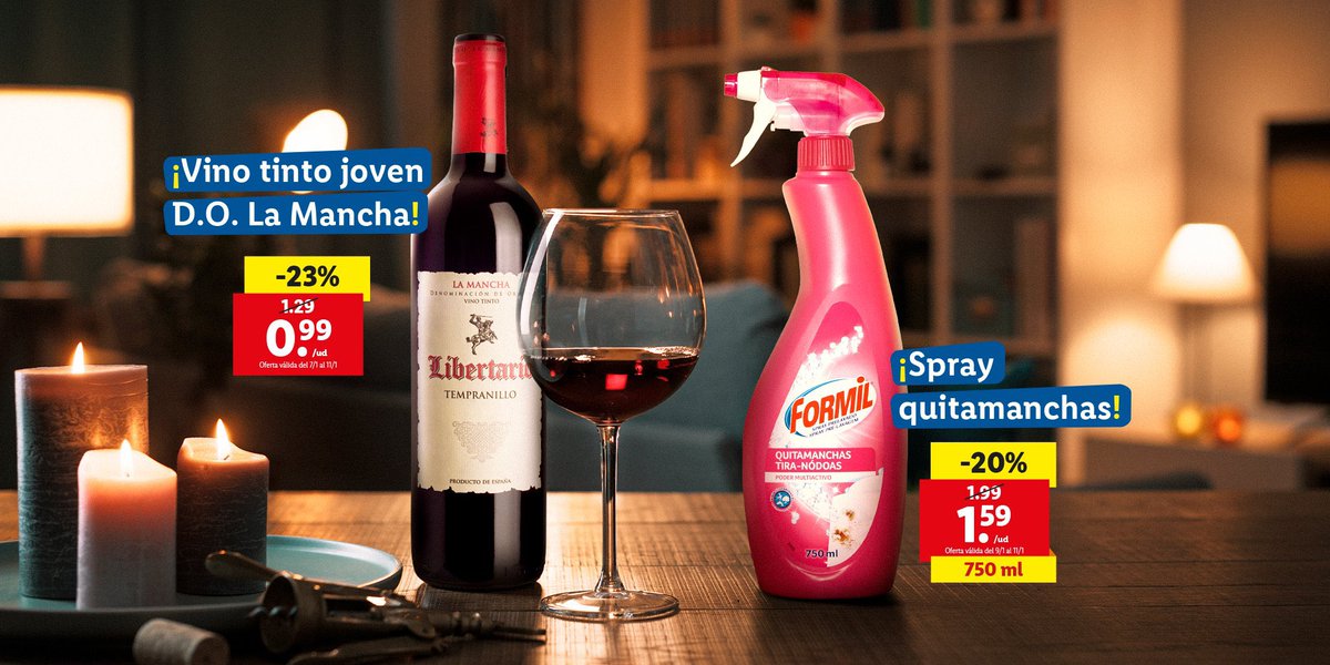 Que una #botella de #vino, en este caso #LaMancha, cueste menos que un spray quitamanchas es llamativo  y triste. El problema es que hay mas de una #etiqueta. Y eso ya es preocupante. Por no hablar de la comparación de los productos 
 #wine #vino #mercado #precio #market #price