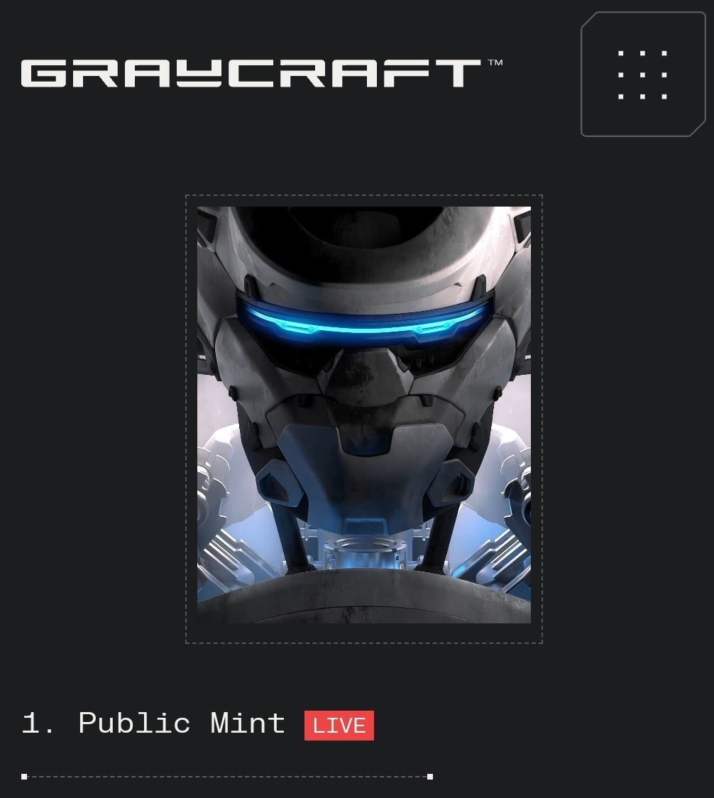 Trez_no_stress's tweet photo. What else can I say other than "cool".

8888 collection, 6000+ minted.
@GRAYCRAFTnft @SMUDGESTORE @kevwuzy @JJ_Lin 
#graycraft #mech3

Templar 🙏🏻 #iykyk https://t.co/AP2incI7mb