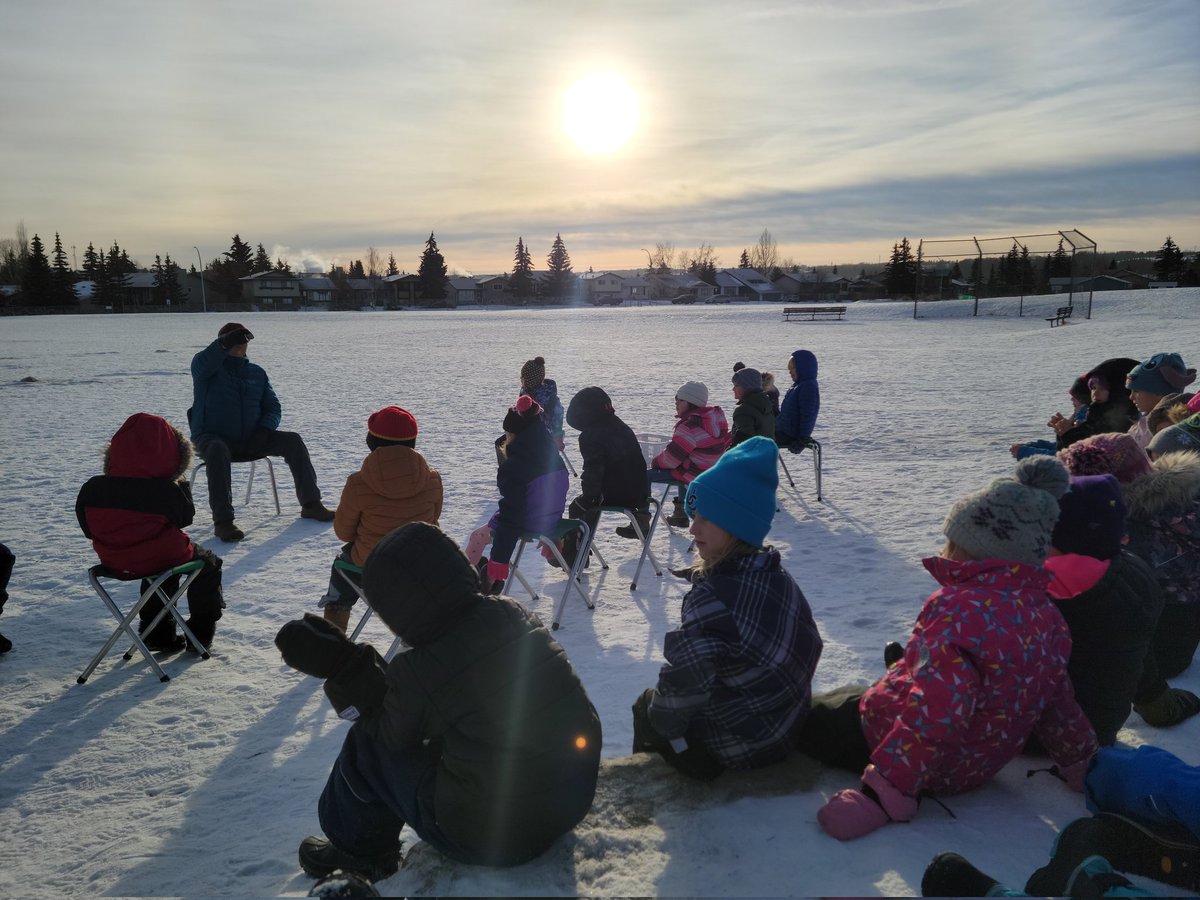 The lovely Saakokoto spent time with us today. <a href="/GlenbowSchool/">Glenbow Elementary School</a>
