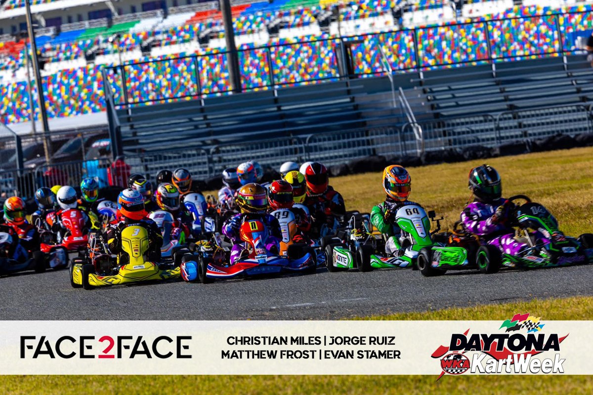 Download the new Face2Face podcast show, featuring winners from the World Karting Association Daytona International Speedway KartWeek.

ekartingnews.com/2023/01/11/fac…

#EKNRadioNetwork #podcast #Face2Face #F2F #WKA #WKAKartWeek #DaytonaKartWeek #Daytona #karting