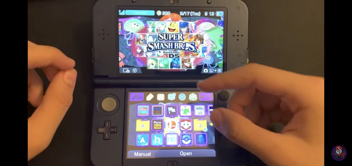 Josh on Twitter: "This guy hacked PornHub onto his 3DS 🤣"