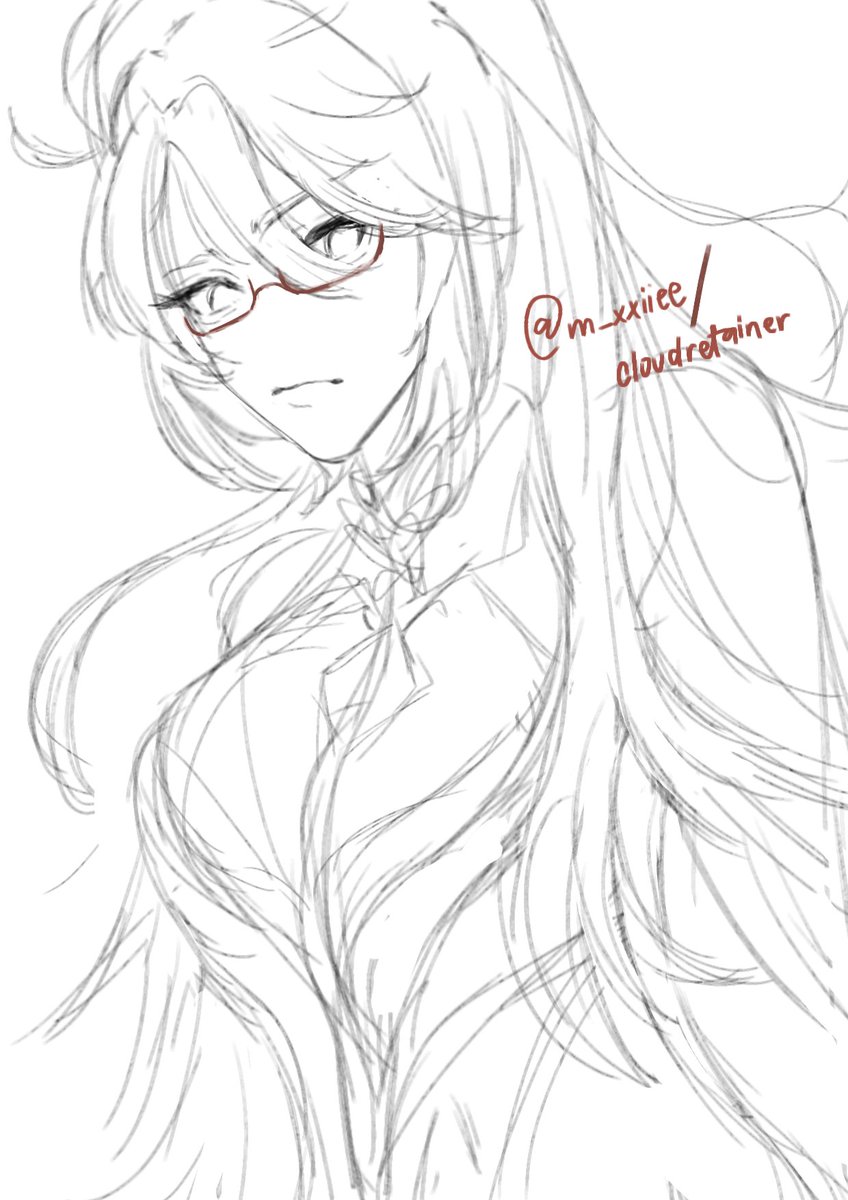 a wip before i sleep // #cloudretainer #GenshinImpact