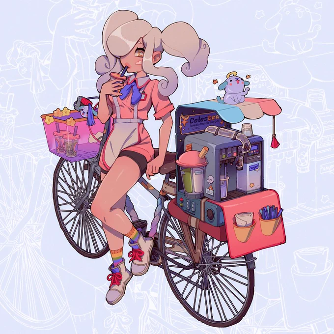 hello #PortfolioDay ! i'm marija and i recently quit my day job in the game industry to draw cute fantasy + fashion characters and concept art <3 looking for freelance work (gloomyuu.com) commission applications are open ! 