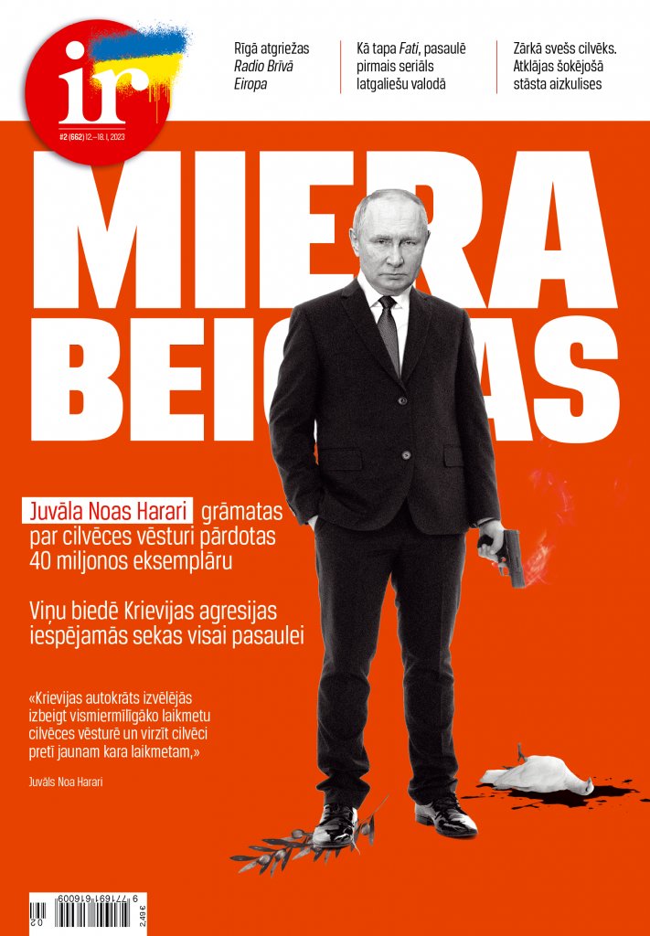 Jaunajā IR — Pēdējās desmitgades ir bijušas labākās cilvēces vēsturē, bet Putins izvēlējās virzīt pasauli pretī jaunam kara laikmetam. Tas var izrādīties ļaunāks par visu, ko esam redzējuši līdz šim, brīdina slavenais domātājs Juvāls Noa Harari. 
ir.lv/zurnaals/662!