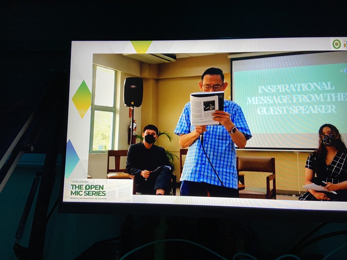 elibuiii's tweet photo. Tuano, Elijah Manuel M.
2019167522
Far Eastern University Choral

Event: The Verse Opener : The Open Mic Series

@FEUCenterArts https://t.co/TTTCzz1LOp