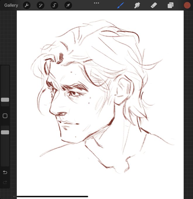 starting a leyendecker study of my boy…… oh boy!!! 