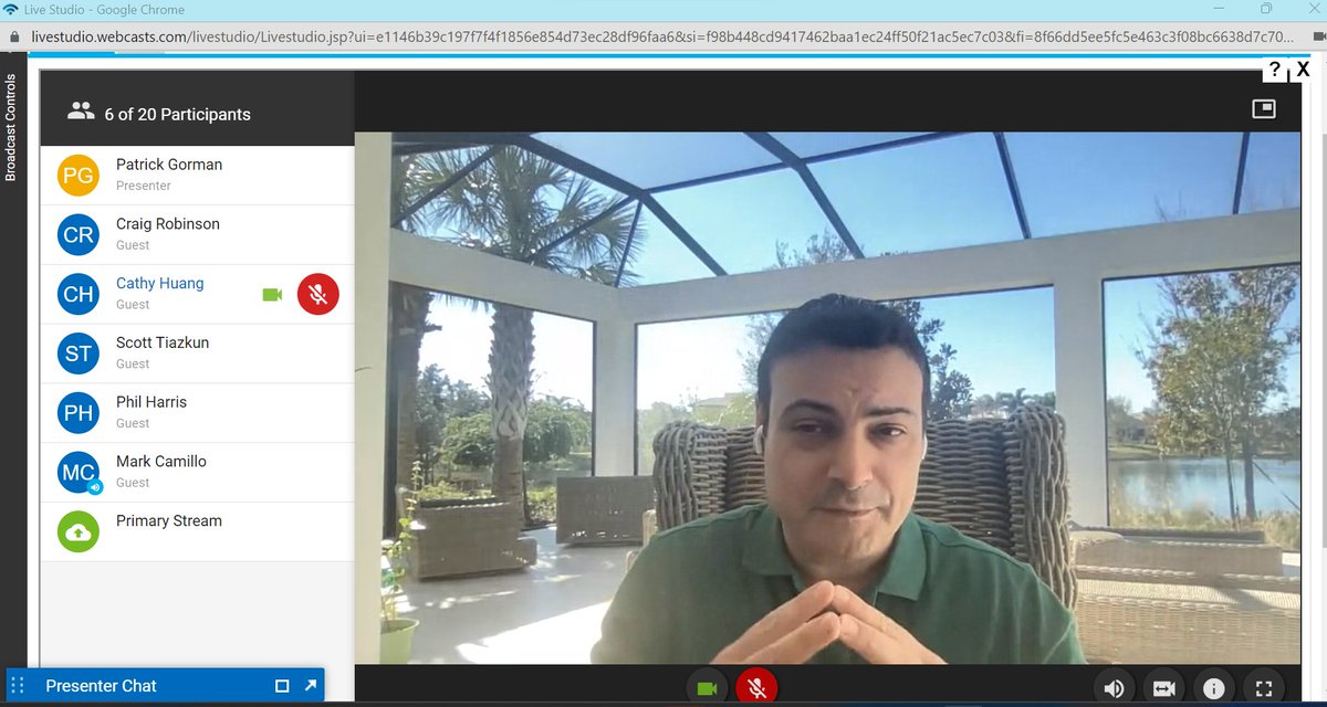 Great to have you joining us for today's webinar and thanks for sharing your valuable insights <a href="/MarkJCamillo/">Mark Camillo</a>