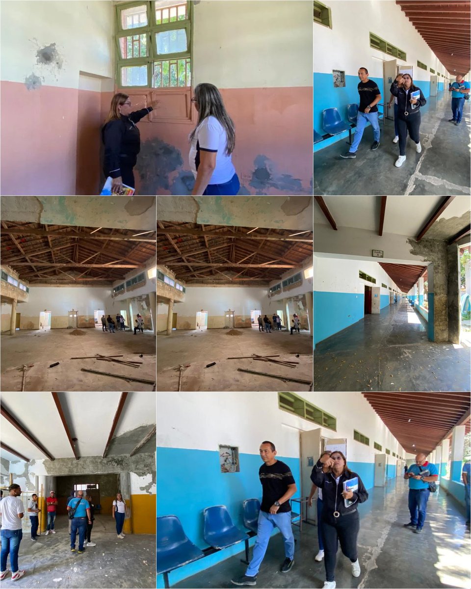 Falcon_Educa's tweet photo. La autoridad única en Educación del estado Falcón Dra. Marelys Castro, se mantiene desplegada junto a las  #Bricomiles supervisando los trabajos de rehabilitación de las EPB Juan Crisóstomo Falcón siguiendo lineamientos en materia Educativa de @_LaAvanzadora y Gob. Victor Clark. https://t.co/bFv4iTblIJ