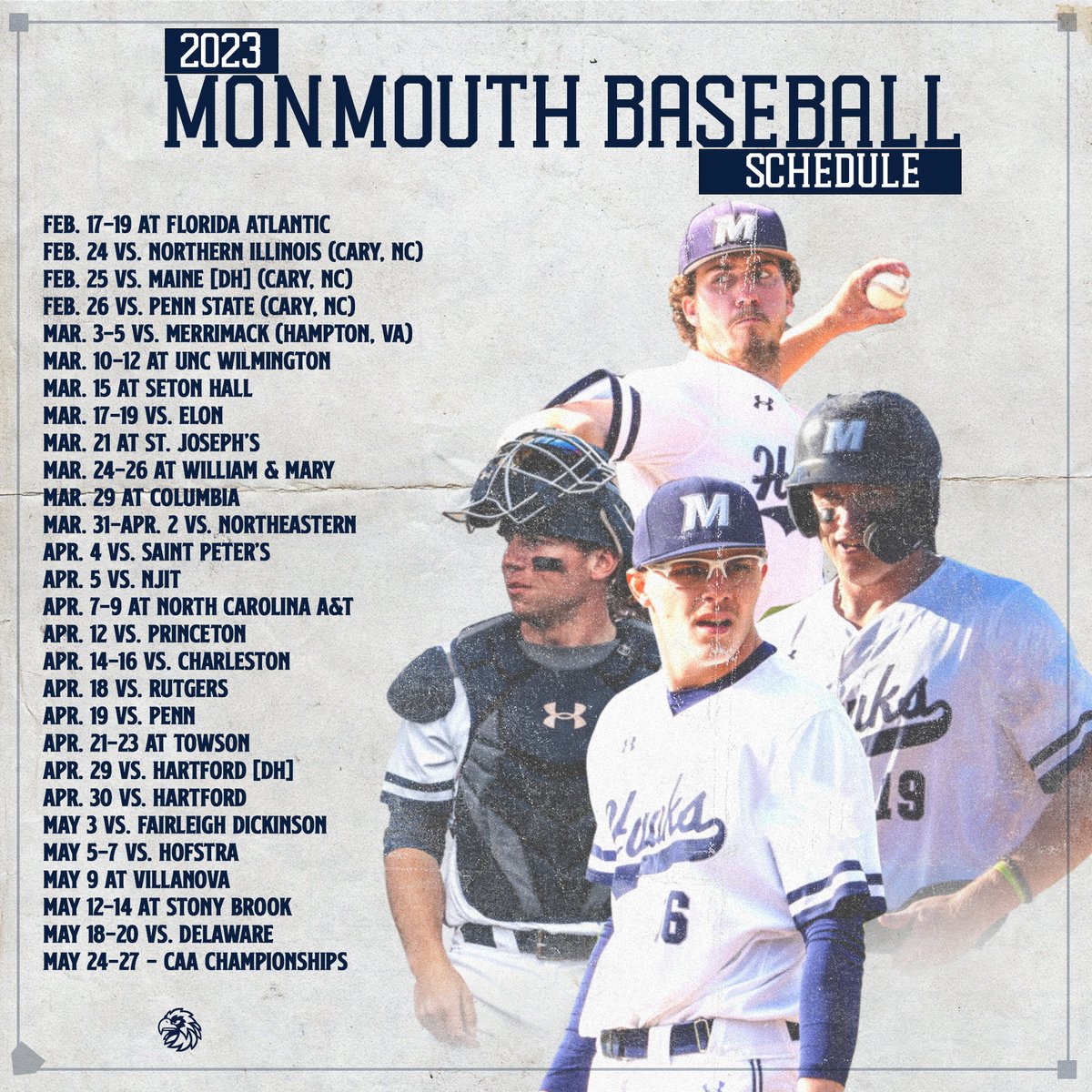 Monmouth Hawks tweet media