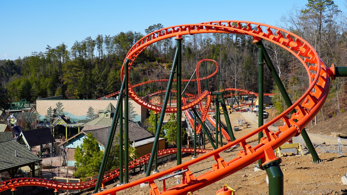 Dollywood Parks & Resorts on Twitter "The Big Bear Mountain track is