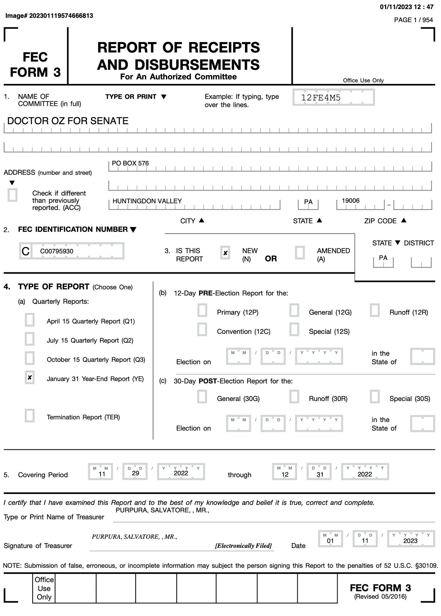 Dave Levinthal on Twitter "Mehmet DrOz ended 2022 with his U.S