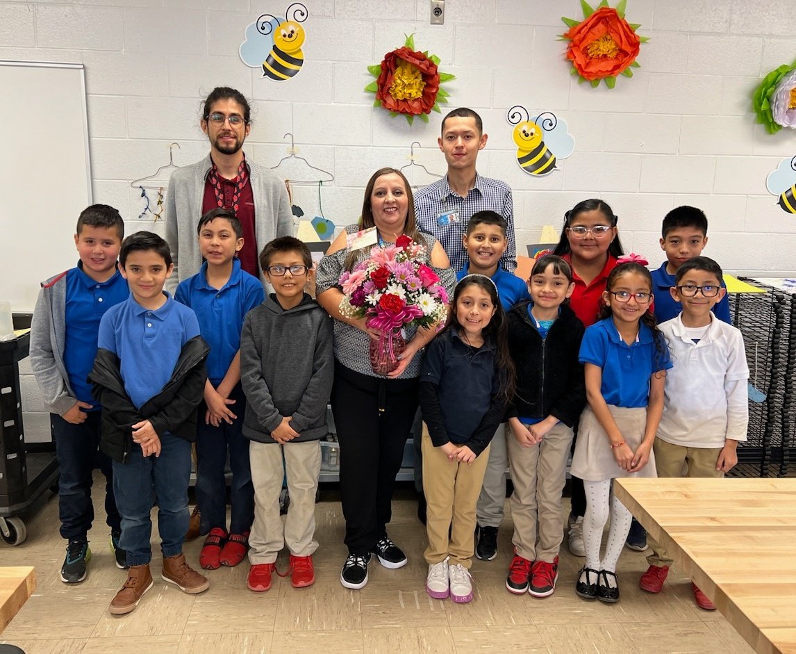 SGTCarrasco_ES's tweet photo. Congratulations Ms. Marquez  @MMarquez_EES for being the 2023 Escontrias STEAM Academy Teacher of the Year! #BullpupsInspire https://t.co/fESQofg855