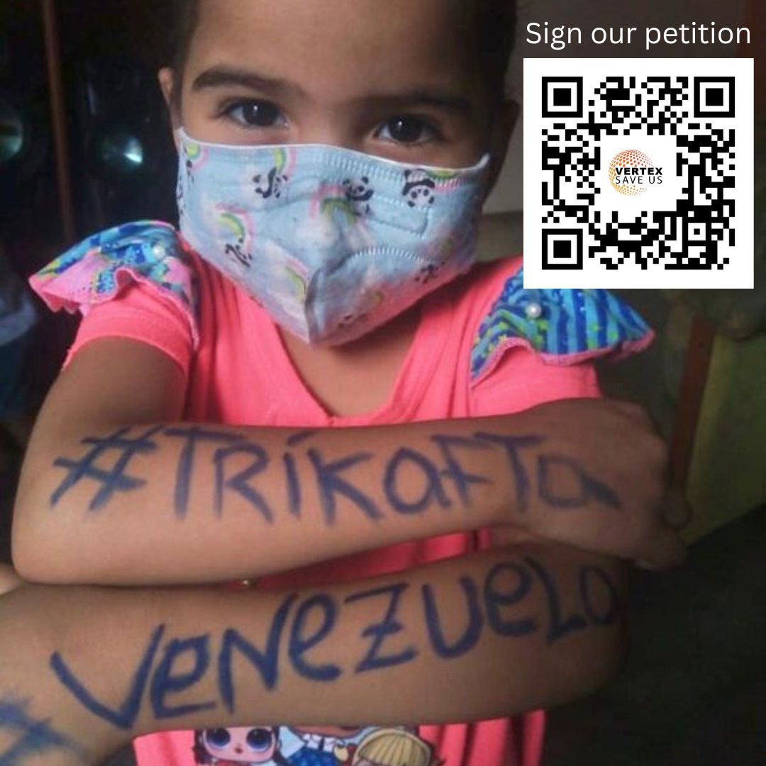 strawfie's tweet photo. Sign our petition - Trikafta For All in every country

Scan the QR code on the photo to sign

Please RT to raise awareness and help boost petition

Thank you #trikafta #kaftrio #trikafta4all #hope #trikaftavenezuelaya #trikaftaja #cysticfibrosis #family #familia #65roses https://t.co/CHbuAIovfC