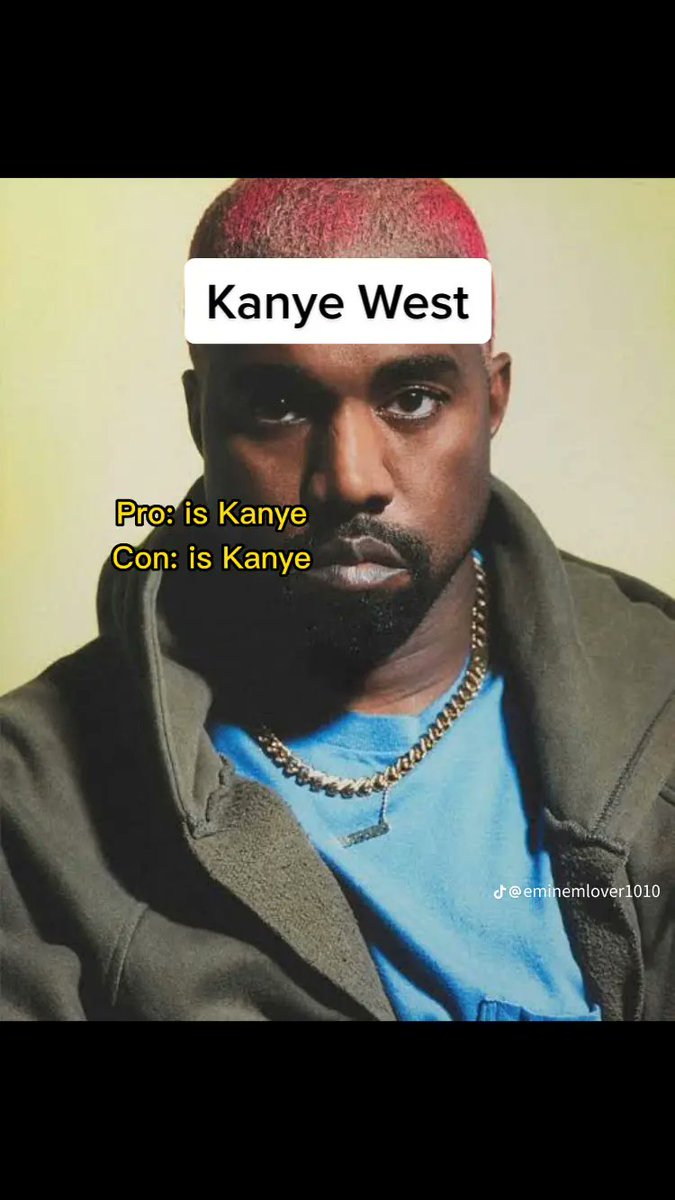 DatBoiNans's tweet image. No comments on Ye.