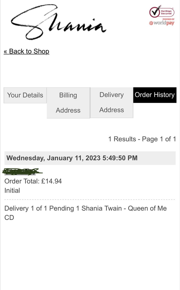 Let’s go girls 🥰 

First cd I have bought since <a href="/ShaniaTwain/">Shania Twain 💎💎💎</a> last one.
I can’t wait it receive it to go with my collection. 

#queenofme #ShaniaTwain ❤️