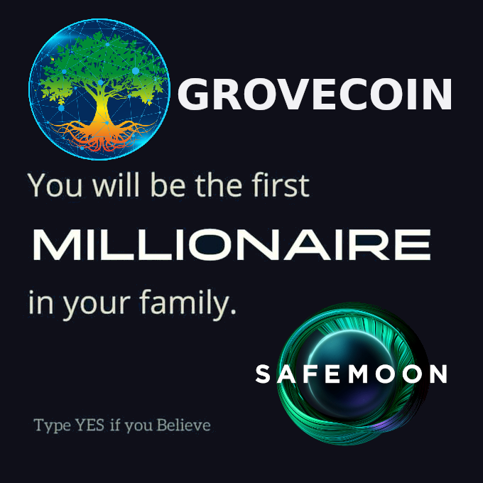 ReKouF1's tweet photo. #GroveCoin #GroveToken #GroveX #GroveSwap 
#GroveGreenArmy #Grove 
#SAFEMOON #SAFEMOONARMY
#SAFEMOONEXCHANGE #SAFEMOONBLOCKCHAIN #SAFEMOONCONNECT 
#SAFEMOONECOSYSTEM 
#SAFEMOONORBITALSHIELD #CRYPTO #CRYPTOCURRIENCIES #ALTCOINS #ALTSEASON2023 https://t.co/mMiocOTjgK