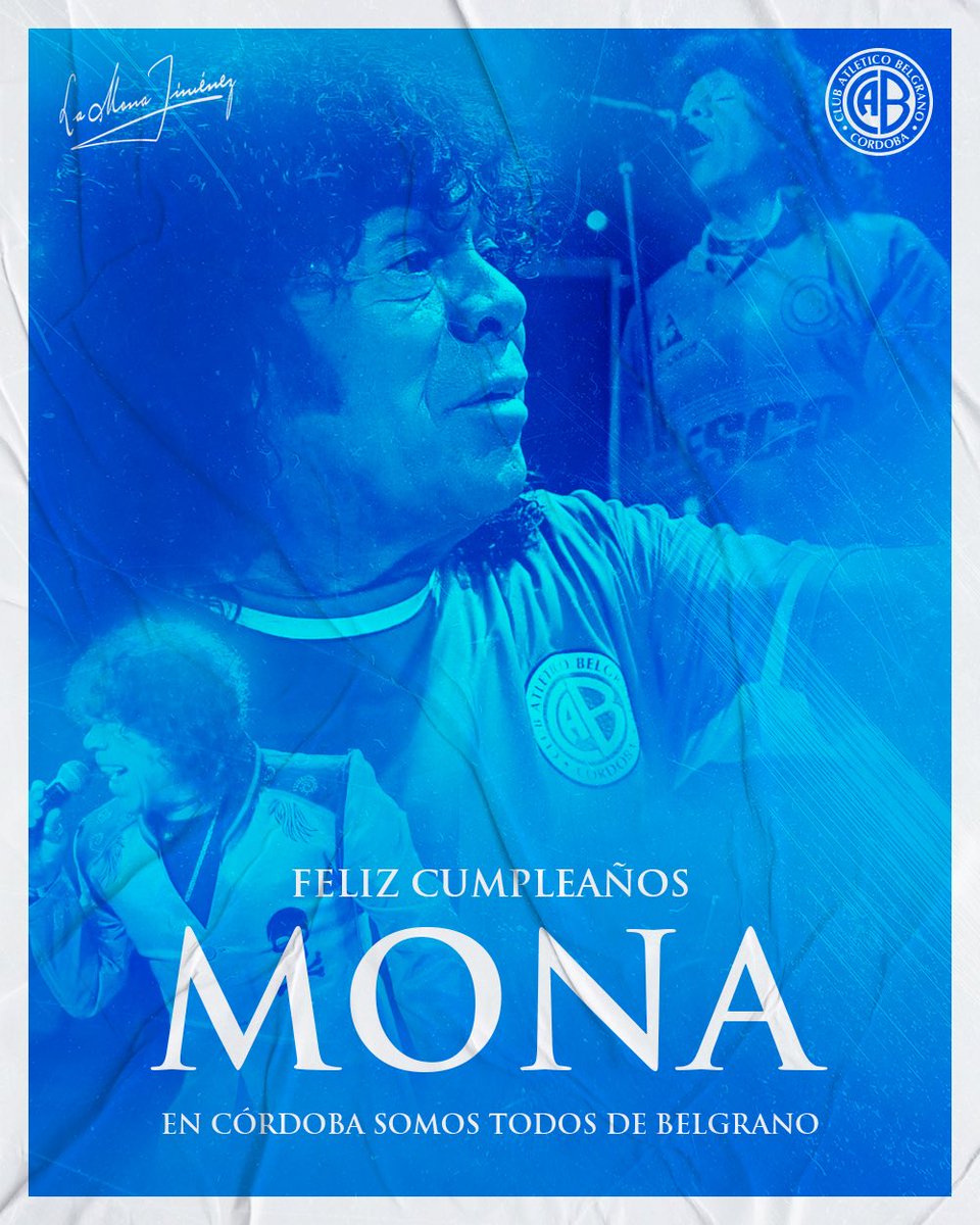 El Club más popular saluda al hincha más popular. 

¡Feliz cumple, Mona! 🦍🎂🏴‍☠️