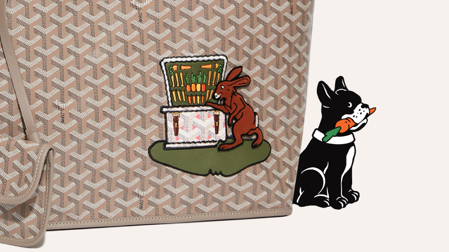 GoyardOfficial on X: RABBIT RUN Throughout 2023, exclusive creations  honoring Goyard's historic forestial heritage will be unveiled, starting  with a special edition Anjou PM bag #goyard #sogoyard #timelessstyle  #timelesscraftsmanship