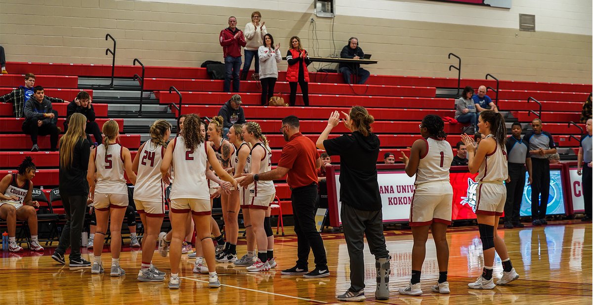 IUKAthletics's tweet image. Preview: Women's basketball to play at Saint Mary-of-the-Woods Saturday in only game of the week.

📰 bit.ly/3vSeZBA

#RollCougs || @IUKWBB