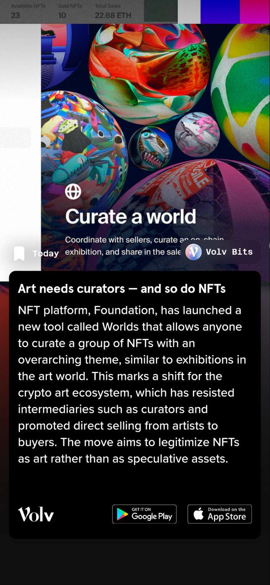 nftirl's tweet photo. Check out the article on Volv - https://t.co/1G3ADAVo0I https://t.co/4xp4UVhbva