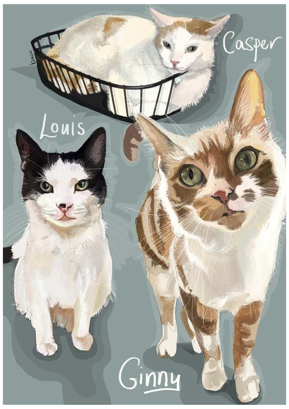 #PortfolioDay Hi I’m <a href="/HiggledyInk/">Higgledy Ink</a> an illustrator/ artist that creates portraits and illustrations for any occasion.