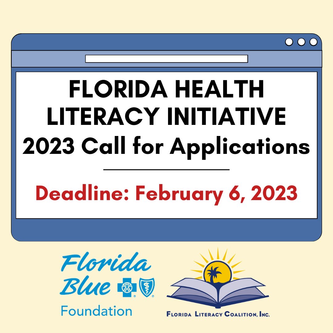 Florida Literacy Coalition on Twitter "The Florida Health Literacy
