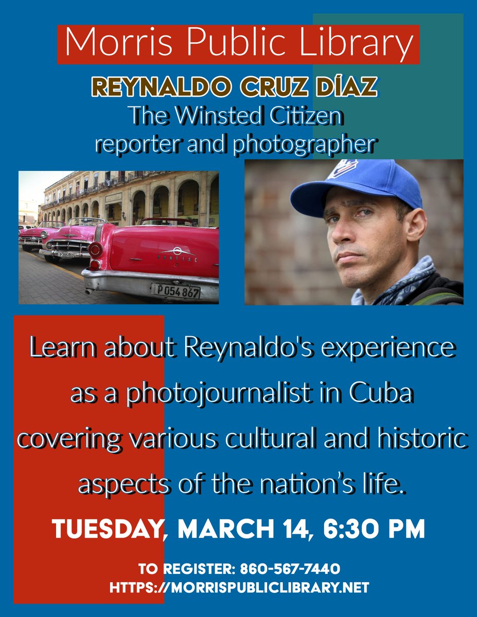 cooljustice's tweet photo. #TheWinstedCitizen Reporter @reycd321 Photo Exhibit @morrislibraryct @_serena_rose @jcoraggio @kathymegan @douglaspclement @lddiehl @erikofgang 
#ReynaldoCruzDiaz #Baseball #Cars #LocalNews @tlbrennan4 @spj_tweets @thelaurelct @ctnewsjunkie @michellemanafy @hartfordbiz @sinow https://t.co/ZtkPYRtatD