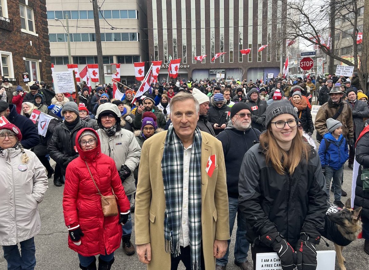 MaximeBernier's tweet photo. We won’t be silenced. https://t.co/4MxWNUawqV
