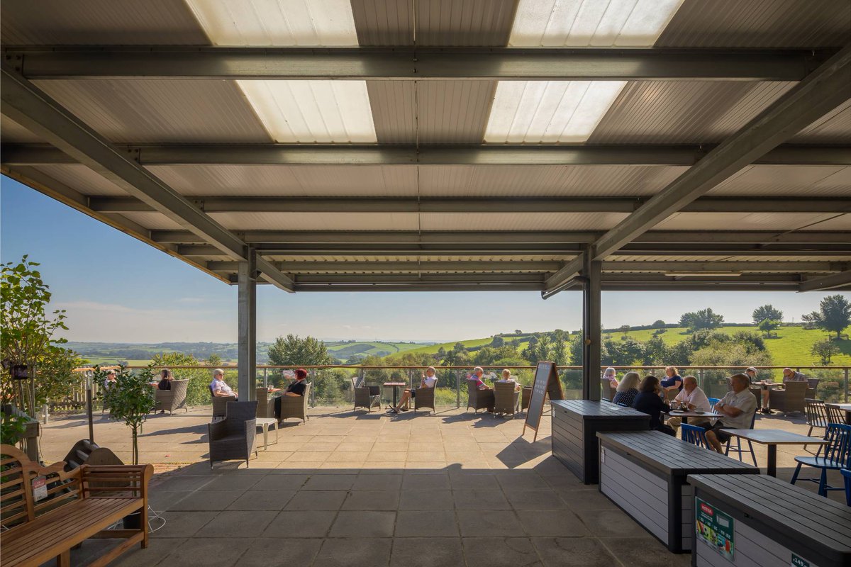 PlaceArchLtd's tweet photo. Looking to upgrade or enlarge a commercial space?

The extra space made all the difference to the Fat Hippo Café in Homeleigh Garden Centre.

The extended space has allowed the centre to capitalise on the beautiful views.

See our portfolio for more: https://t.co/nrNYcrTeu0 https://t.co/be0Zi2FgPI