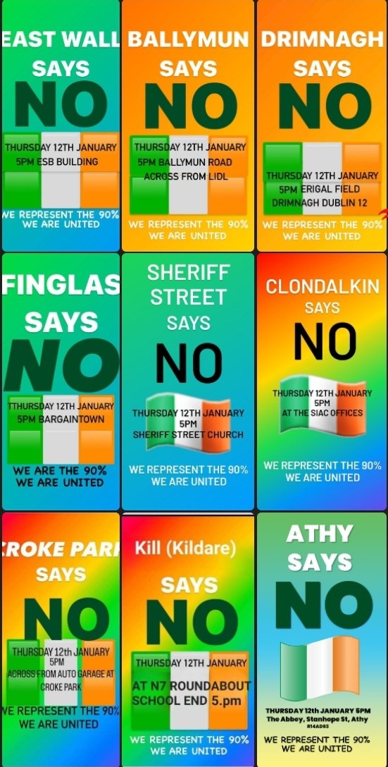 OffgridIreland's tweet photo. Ireland Says No to mass immigration..
#Irelandisfull #EastWall #Ballymun
#Formoy
Link to Download 👇
https://t.co/3SVlycVrYD https://t.co/XhiQgUafJH